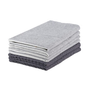 Kitchen Towels Flat and Waffle - Pack Of 6